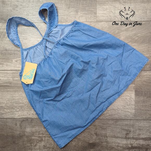 There Abouts Spaghetti Strap Top Size M (10/12) - Picture 3 of 3